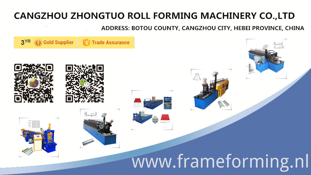 Steel framing machine for building